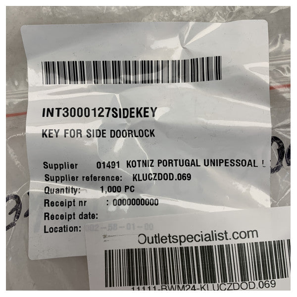 Морський ключ для захисту бокових дверей - міцний, стійкий до подряпин дизайн