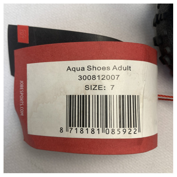 Jobe Aqua Shoes adulto preto tamanho 7 - 300812007-7