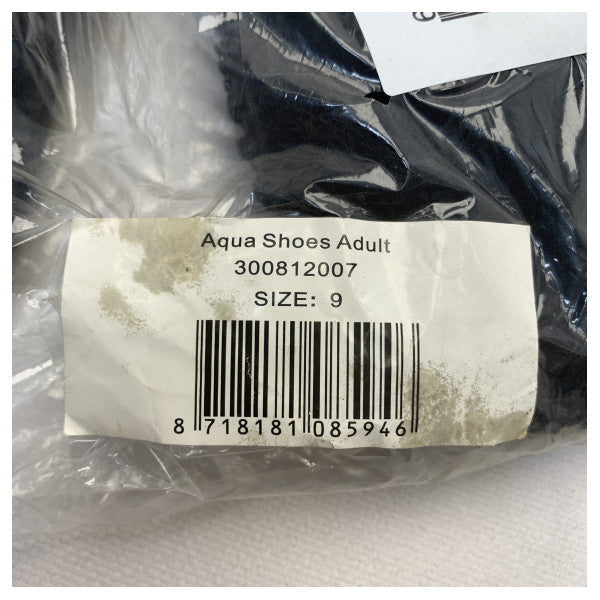 Jobe Aqua Shoes adulto preto tamanho 9 - 300812007-9