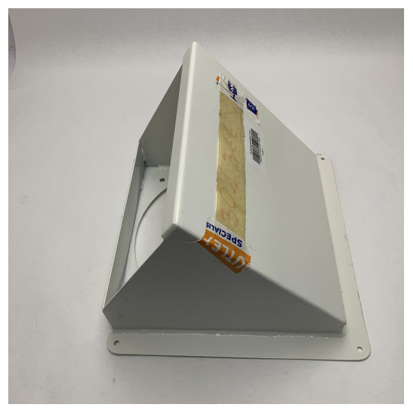 Gianneschi Marine Ventilation Exhaust Hood Metal White Coated Weather Resistant for Boats and Ships