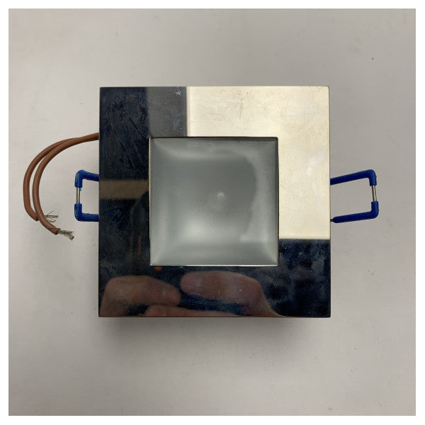 カンタルピ オーシャンスポットライト IP55 G4 フラットクローム 75mm - 20W