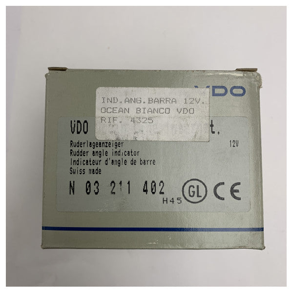 VDO 12V Indikator kuta kormila N03 211 402 White