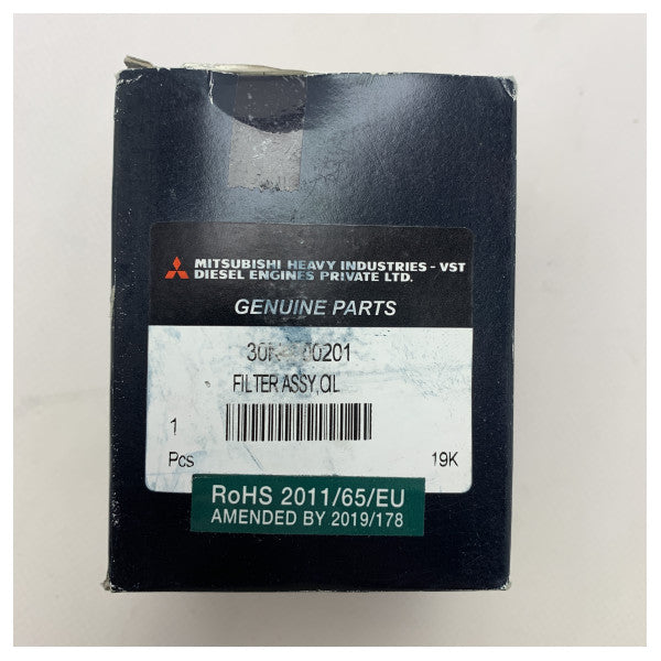 Mitsubishi 30N4000201 Original oljefilter svart