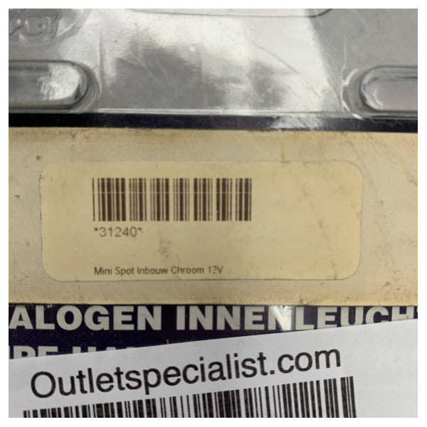 Aqua Signal Monte Carlo 5W 12V хромирана халогенна интериорна светлина - 3109110000