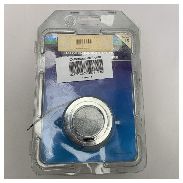 Aqua Signal Monte Carlo 5W 12V хромирана халогенна интериорна светлина - 3109110000