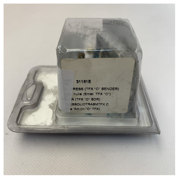 Дисплей на пресата за масло Teleflex, бял 0 до 100 PSI - 81181E