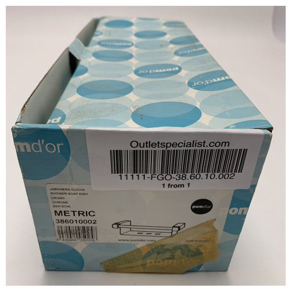 Помдор 38.60.10.002 хром комплект за монтаж на рафт за душ