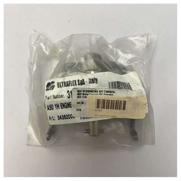Kit di accoppiamento in acciaio inox Ultraflex Marine per motori fuoribordo Yamaha A50 - Connettore dell'albero di trasmissione resistente all'acqua salata