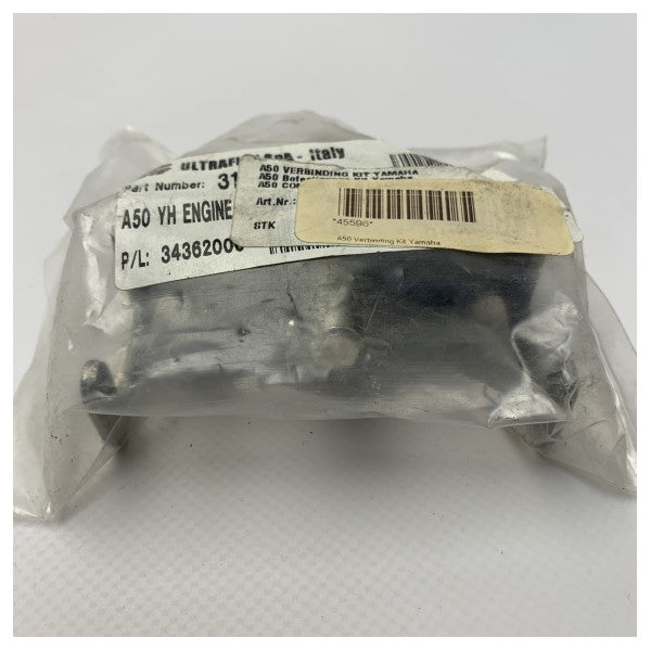 Kit di accoppiamento in acciaio inox Ultraflex Marine per motori fuoribordo Yamaha A50 - Connettore dell'albero di trasmissione resistente all'acqua salata