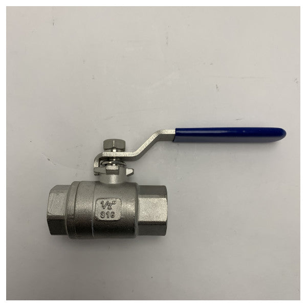Vetus BV1/2 1/2 inča 19 mm nehrđajući čelik kuglasti ventil 316-1/2
