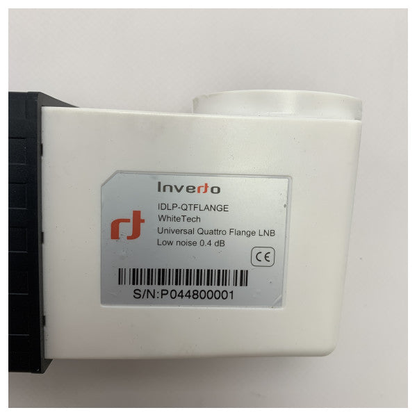 Inverto IDLP -QTFLange - LNB Universale 4 Out VH/VH, Flangia C120