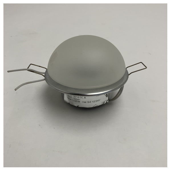 BCM 3218/0C.A chrome round downlight spot 12/24V