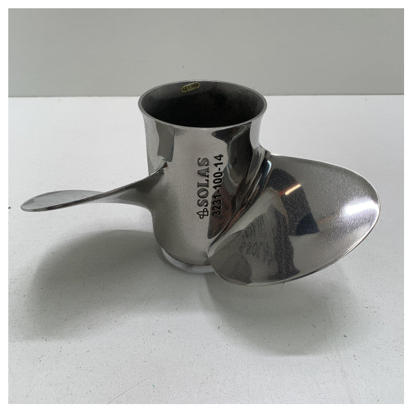 SOLAS New Saturn 10 x 14 RH 3-Blade Stainless Steel Skrun-3231-100-14