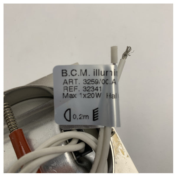 BCM 3259/0C.A のクロム正方形のステンレス鋼の downlight の点 12/24V