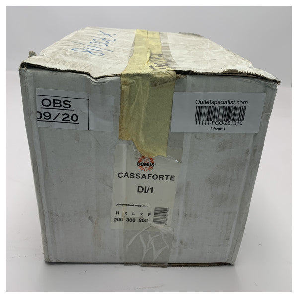 Arregui 330283 Schlüsselsafe DI/1 Sicherheitsschließfach Modell