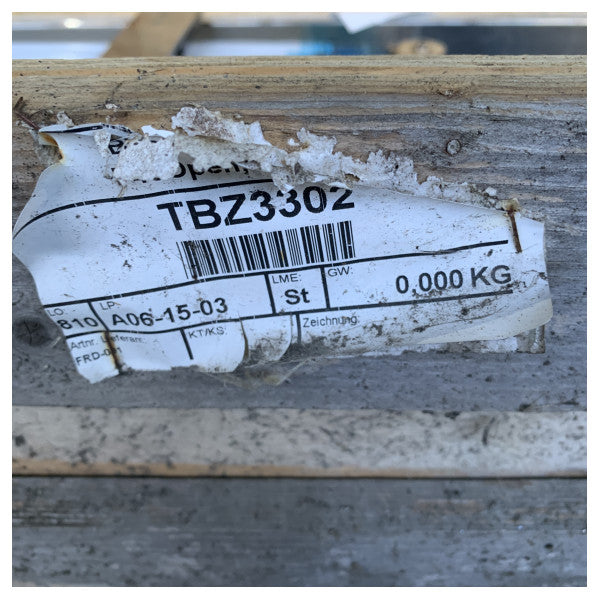 Makefast rustfrit stål udtrækkelig bimini B268 cm sort - AN-00958