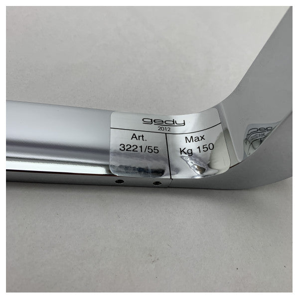 Релса за кърпи Gedy 3221/55 CR със стилно покритие от полиран хром