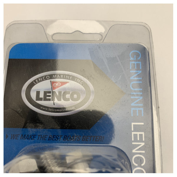 Lencoトラフハルステンレススチールマウントキット トリムタブアクチュエーター用 - 1970254 +197026