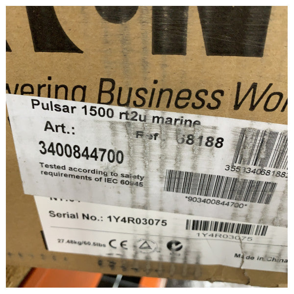 Eaton Marine UPS EX 1500 RT2U - 1500VA 230VAC - 3400844700