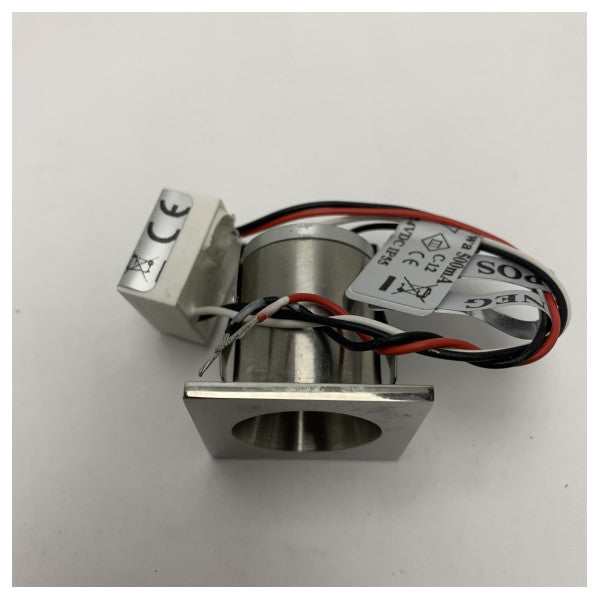 Cantalupi Odeon Q 20ODEONQ10301X3SSCMW Projetor LED em aço branco quente