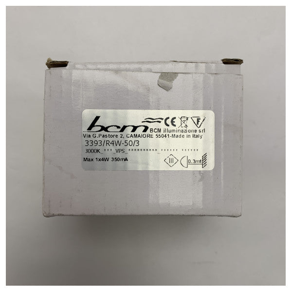 BCM Jack хром | черен прожектор за осветление - 3393/R4W-50/3