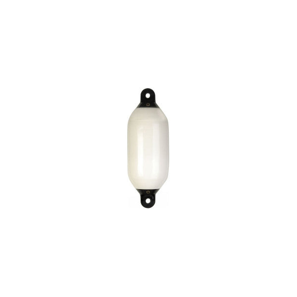 Danfender Pare-battage durable blanc et noir 1025mm � Pare-chocs marin résistant aux UV et à l'eau salée