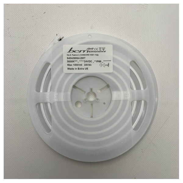 BCM LED Lighting Fixture Neonflex Top and Side View 10x10mm 24V - 3404/00G4-2MT