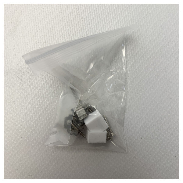 BCM LED Lighting Fixture Neonflex Top and Side View 10x10mm 24V - 3404/00G4-2MT