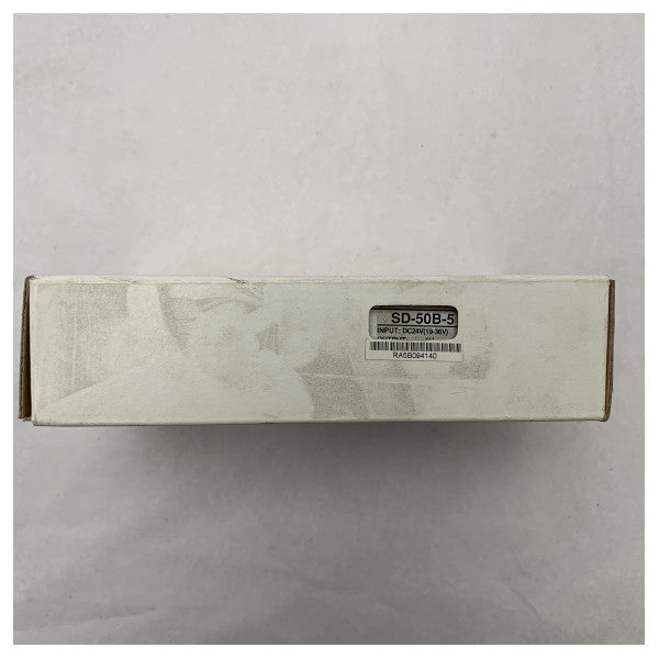Mean Well SD-50B-5 5V 10A DC-Netzteil für Schiffselektronik ��� Kompakt, hoher Wirkungsgrad mit einstellbarem Ausgang
