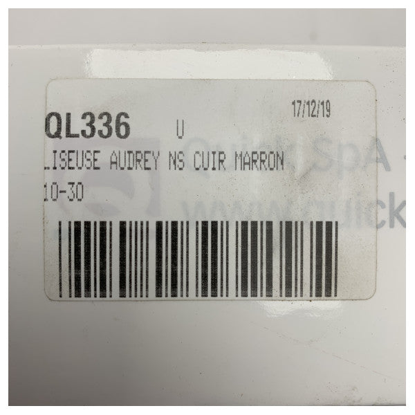 مصباح قراءة LED بحري كويك QL336 أودري ضوء النهار - عنق مرن، طلاء من الكروم، طاقة منخفضة 1.5 وات