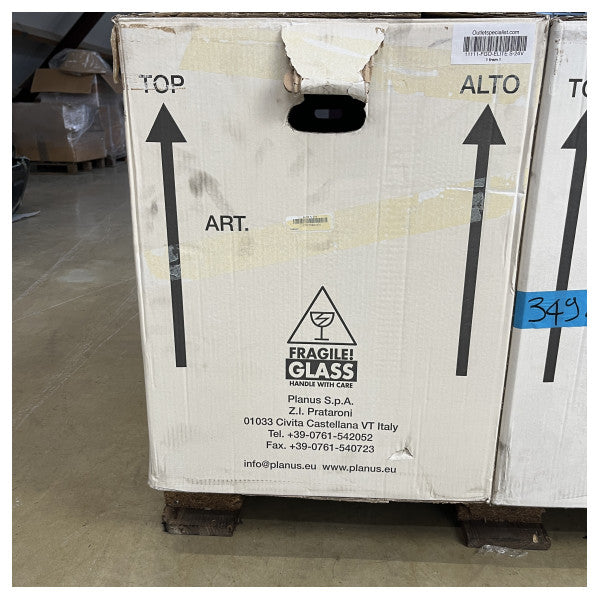 Planus Elite White Short Short 24V Electric Marine inodoro