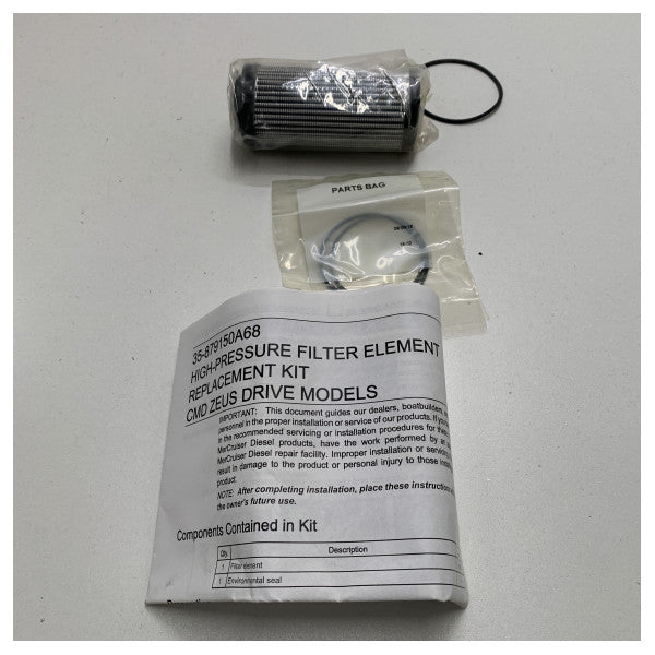 Αρχικό στοιχείο φίλτρου Mercury Mercruiser - 35-879150A68