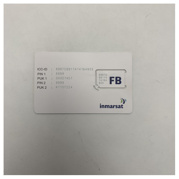 Inmarsat Stratos simkort Fleet Broadband