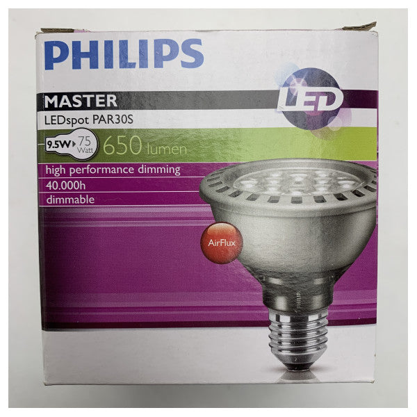 Точкова світлодіодна лампа Philips 9,5 Вт LED E27 для морського використання всередині та зовні приміщень - тепле біле світло з регулюванням яскравості