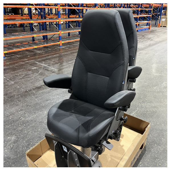 Norsap NS1000 Pilotstol Svart med Fast Sitsstöd