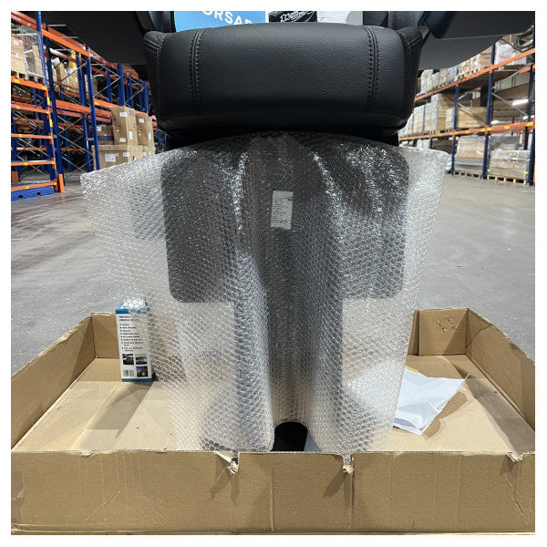 Norsap NS1700 Pilot Seat with Fixed Seat Support Black Leather