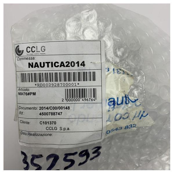 Marine Stainless Steel Door Control Panel with R122 LED Indicator – Weatherproof Up/Down Switch for Harsh Saltwater Environments