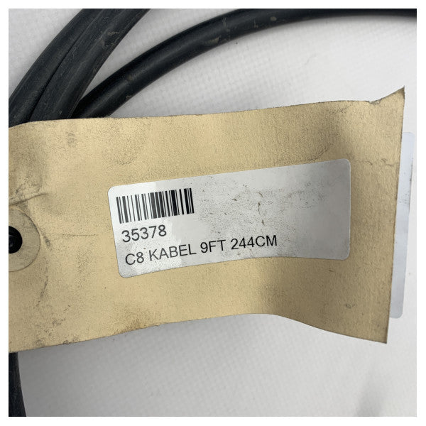 كابل توجيه قارب Ultraflex C8 9 أقدام 2.44 متر من الفولاذ المقاوم للصدأ - 35378