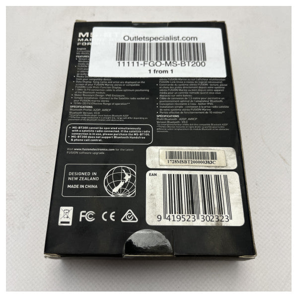 Fusion BT-200 modulo audio bluetooth