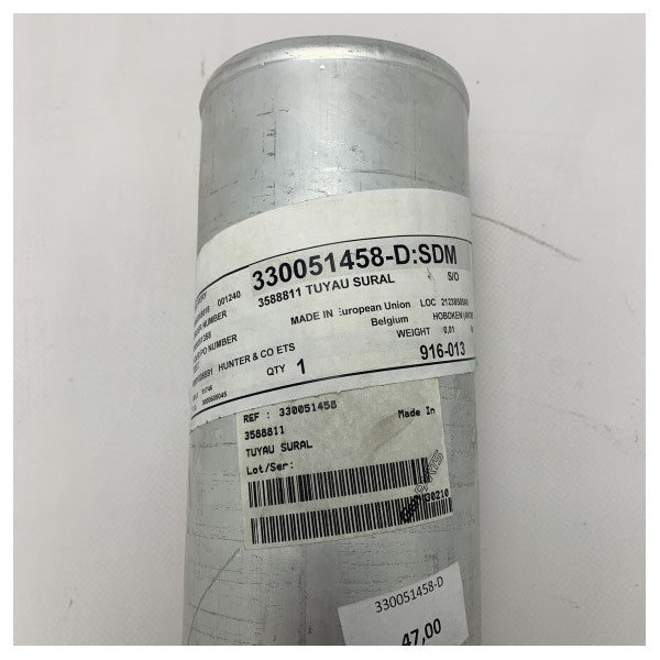 Volvo Penta 3588811 Aluminum Charge Air Pipe