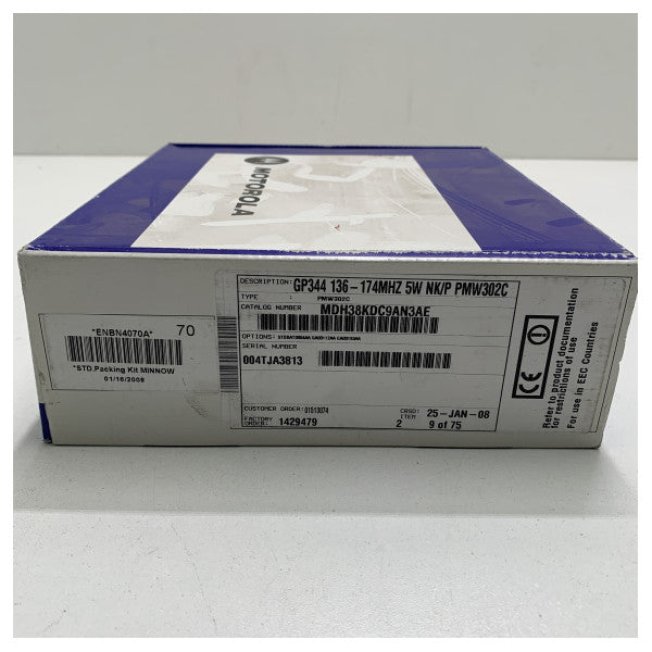 モトローラ GP344R 2ウェイ水中VHFハンドヘルド無線機