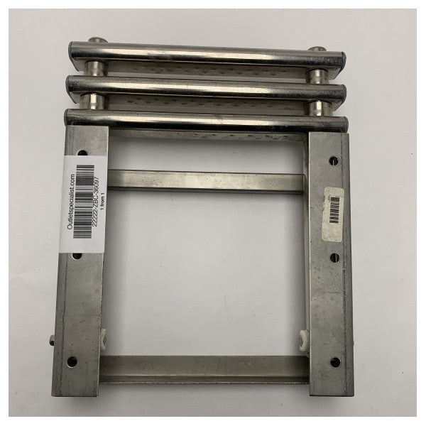 オールパ36097 ステンレス製3段伸縮式入浴はしご