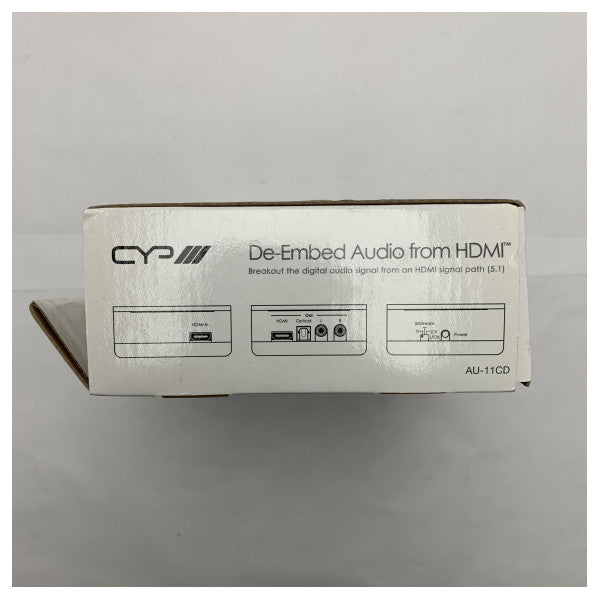CYP AU-11CD HDMI AUDIO DE-E-UMBEDDER s 5.1 surround zvukom