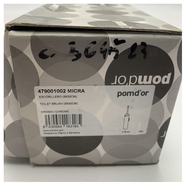ポムドール 479001002 トイレブラシ クロム仕上げ 9x50cm