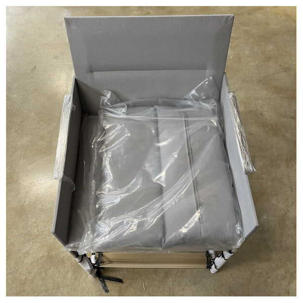 Καρέκλα τραπεζαρίας εξωτερικού χώρου Manutti Squat γκρι - FS-CH32