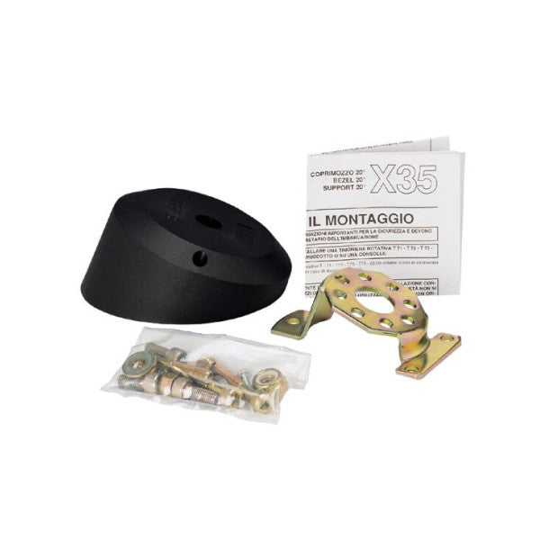 Ultraflex 36655C Accoppiamento del cavo dello sterzo marino - Kit lunetta X35 impermeabile e durevole per T71 e T72