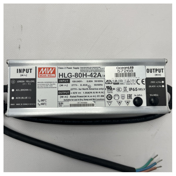 OceanLED allure XFM250HD Leistungswandler / Treiber weiß 230 bis 42V