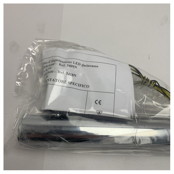 BCM LUCIDO 800MM LED закачалка за дрехи с гланцово хромирано покритие