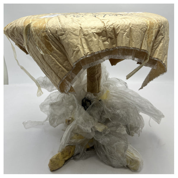 Skórzany stolik boczny Poltrona Frau Bob 45 x 43 cm � Kompaktowy, trwały i odporny na warunki atmosferyczne do wnętrz łodzi