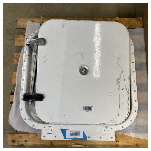 2-й вибір Водонепроникний люк NEMO з нержавіючої сталі з замком 490 x 430 LN A30 FD - 379480